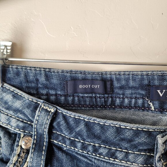 Vigoss Heritage Fit Dark wash Bootcut Jeans - Picture 3 of 9